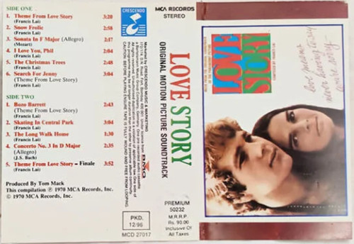 Love story movie soundtrack - story,